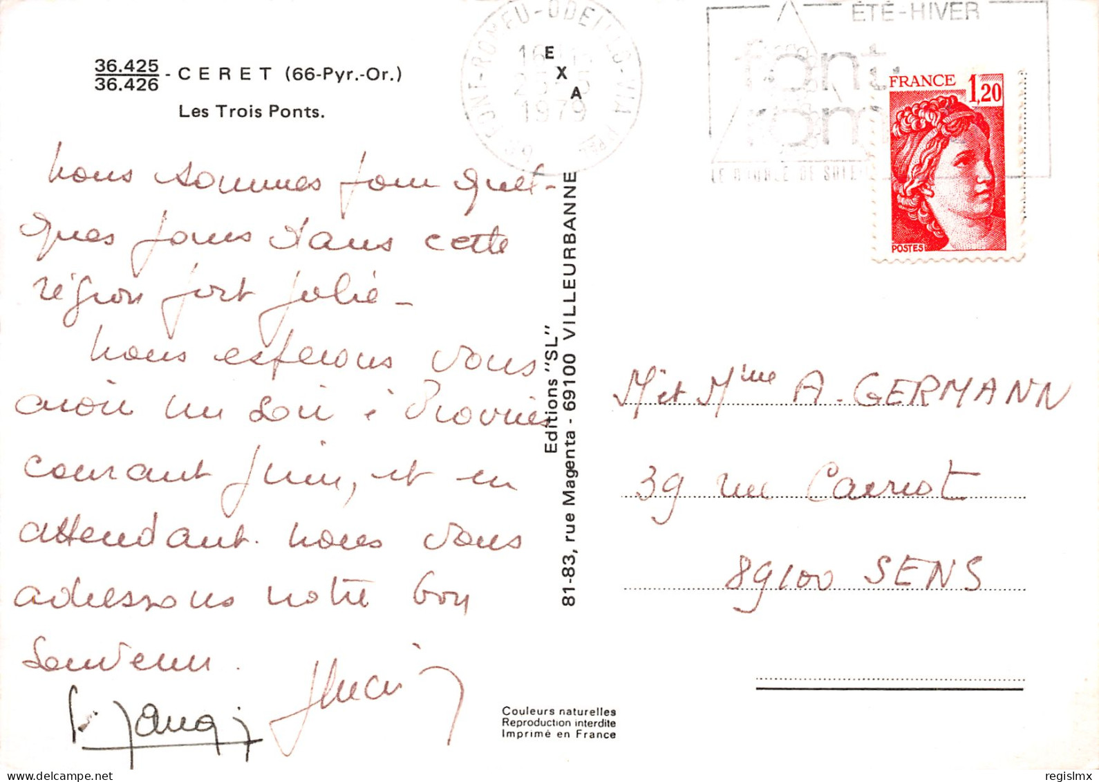 66-CERET-N°T2756-D/0189 - Ceret