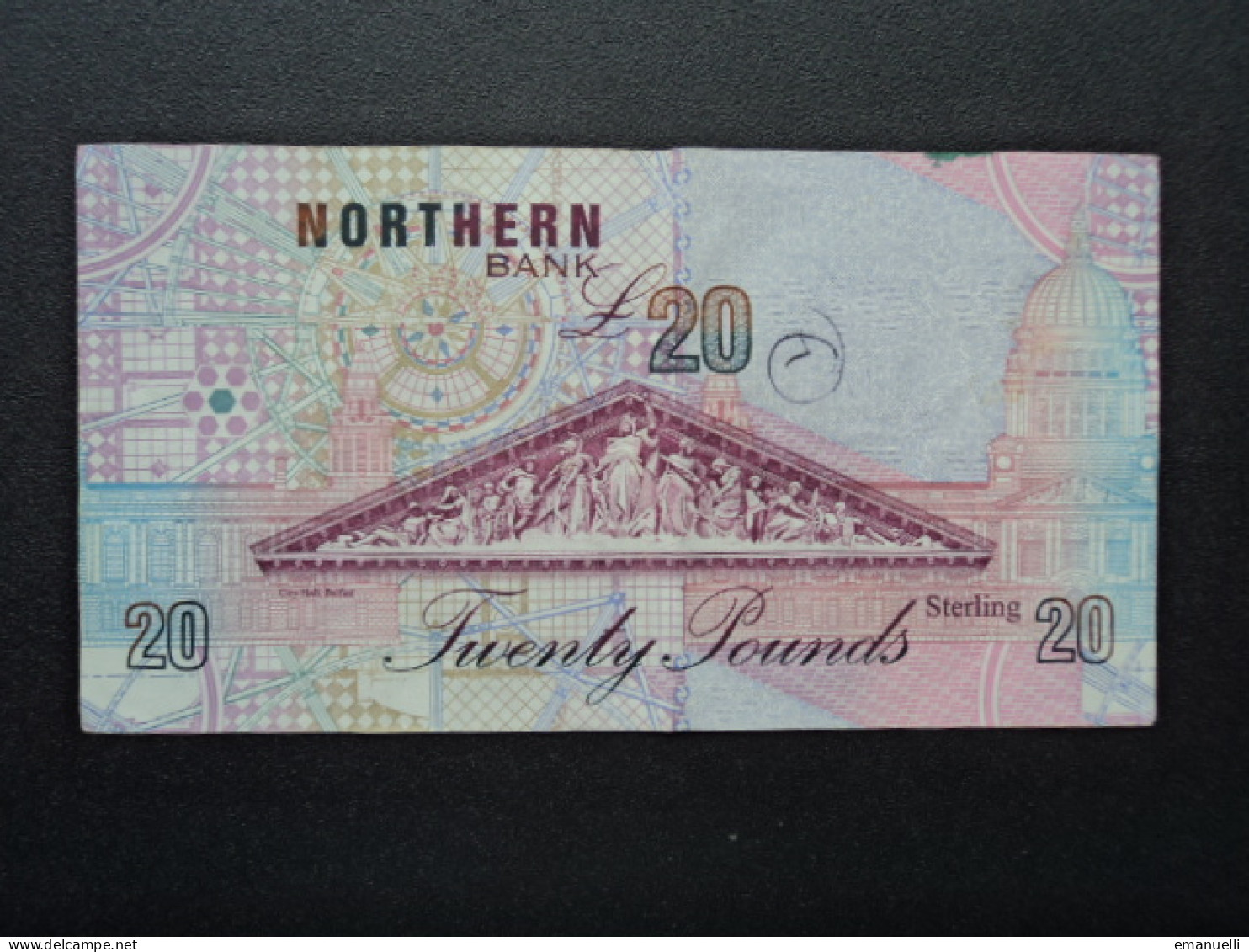 IRLANDE DU NORD * : NORTHERN BANK : 20 POUNDS   24.2.1997    P 199a       TTB - 20 Pounds