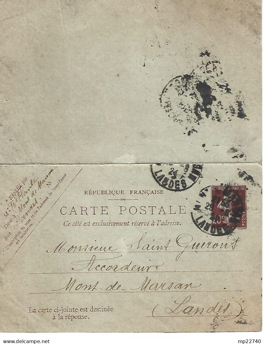 FRANCIS PLANTE PIANISTE  AUTOGRAPHE SUR CARTE POSTALE 1924 - Sänger Und Musiker