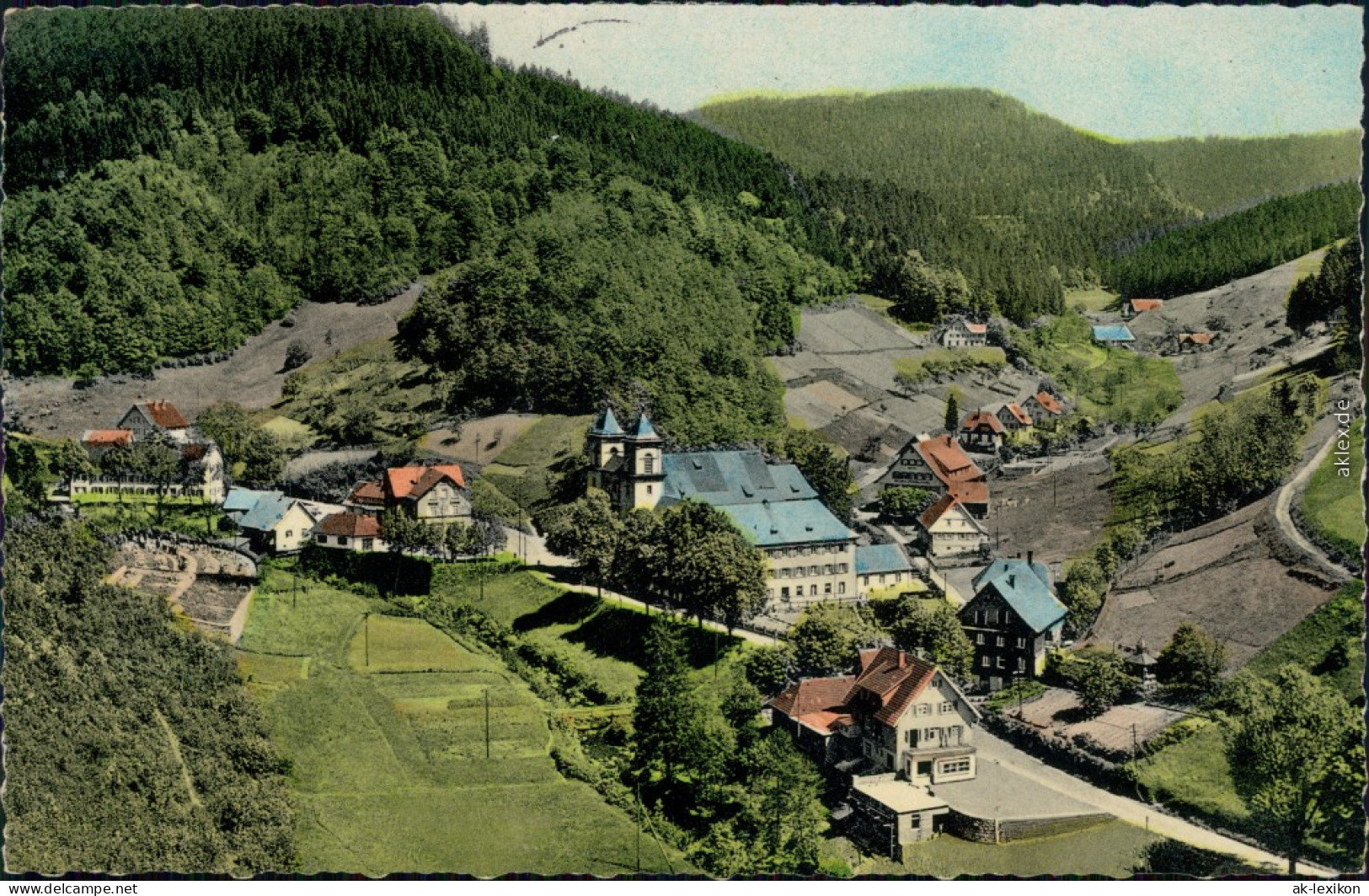 Ansichtskarte Bad Rippoldsau-Bad Rippoldsau-Schapbach Panorama-Ansicht 1971 - Bad Rippoldsau - Schapbach