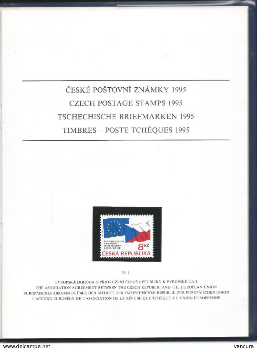 Czech Republic Year Book 1995 (with Blackprint) - Années Complètes
