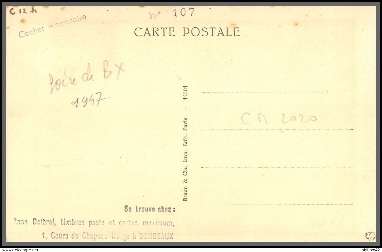 49444 N°111 blanc lot de 3 cartes la fortune et le jeune enfant 1907/1938/1947 France femme ange angelot Carte maximum