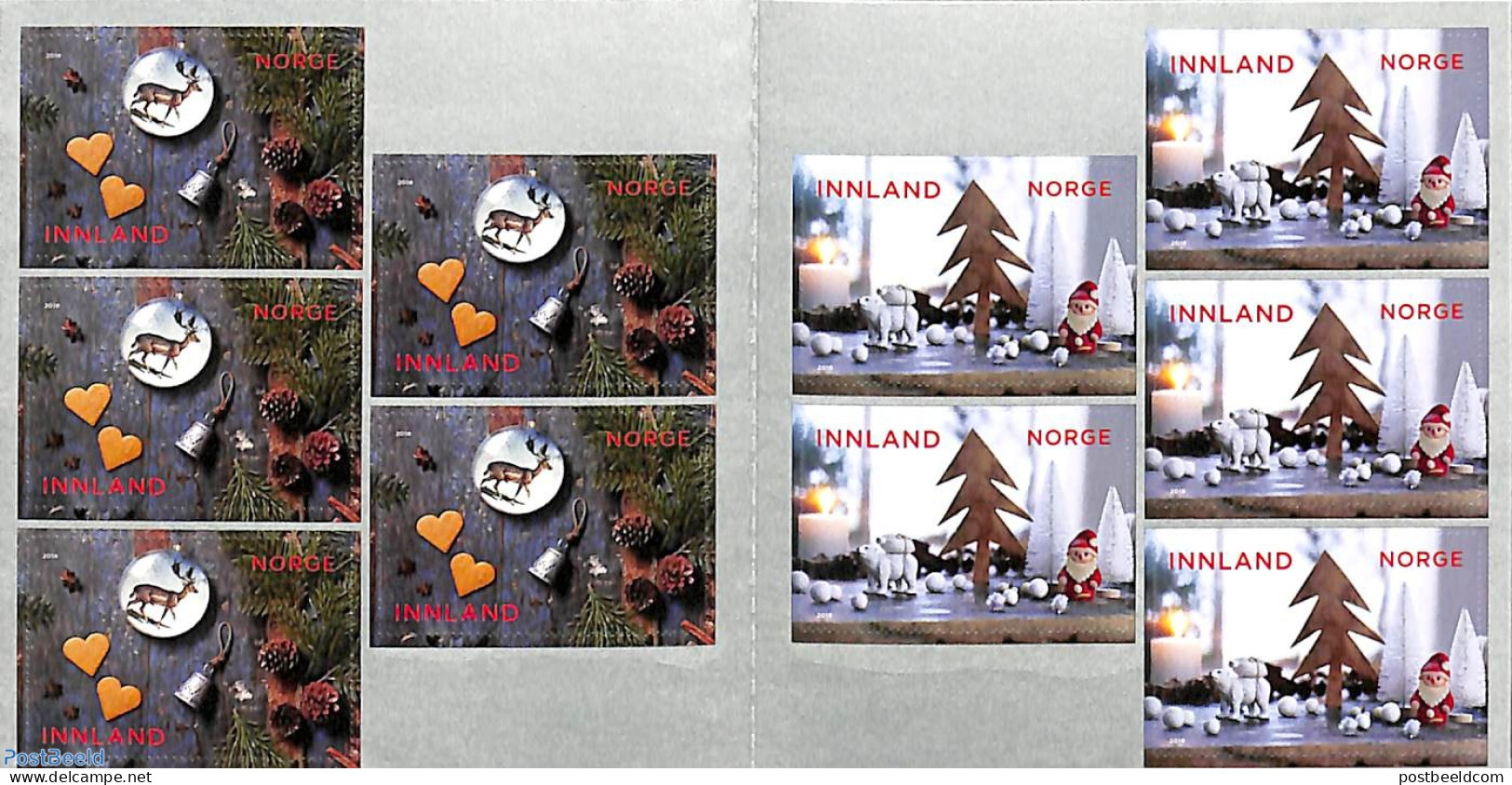 Norway 2018 Christmas Booklet S-a, Mint NH, Religion - Christmas - Stamp Booklets - Ongebruikt