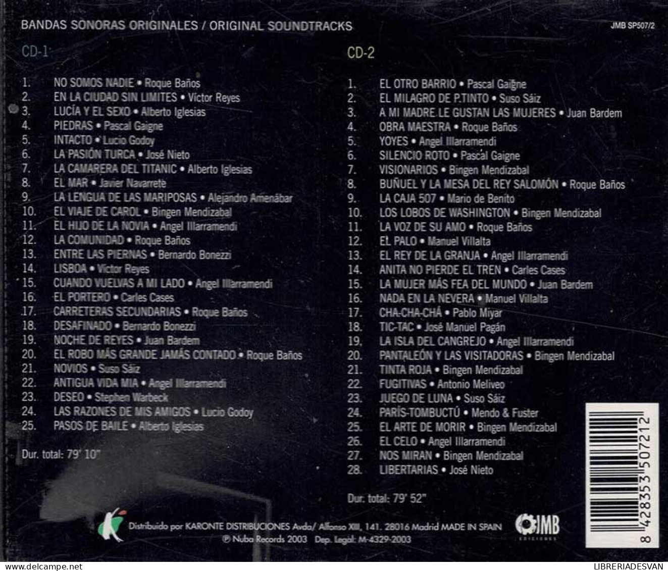 Una Música De Cine Español. Volumen 1. 2 X CD - Filmmusik