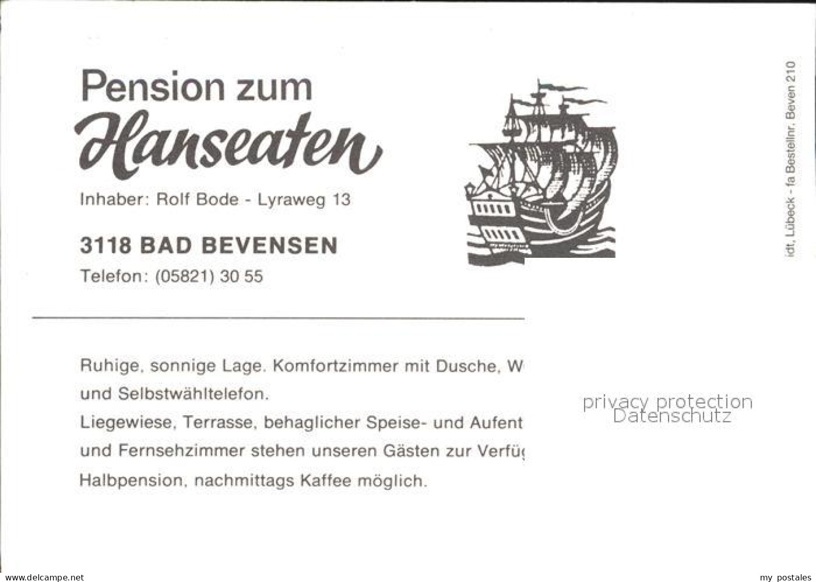 72288334 Bad Bevensen Pension Zum Hanseaten Bad Bevensen - Bad Bevensen
