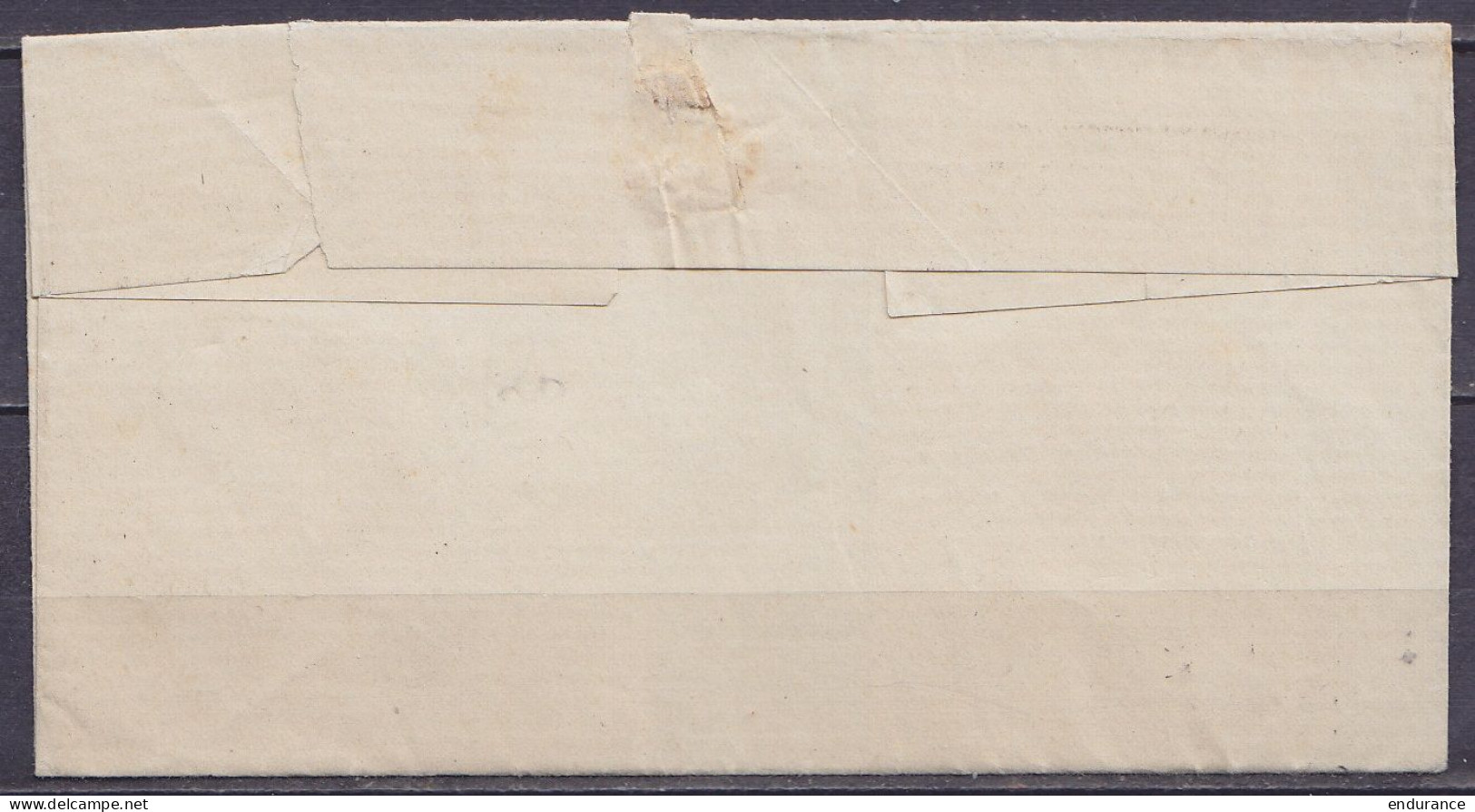 LSC (sans Contenu) Affr. N°17 Lpts "410" Càd ZELE /31 OCT. 1869 Pour HAMME - 1865-1866 Perfil Izquierdo