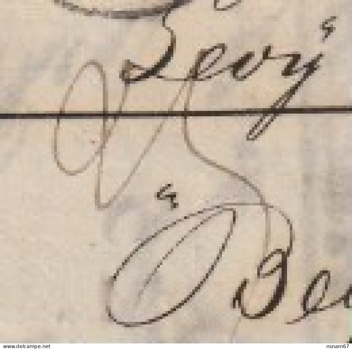1320p - STRASSBURG Pour BELFORT - Novembre 71 - 4 X 5 Ctes Alsace + Taxe Manuscrite 25 Ctes  - - War 1870