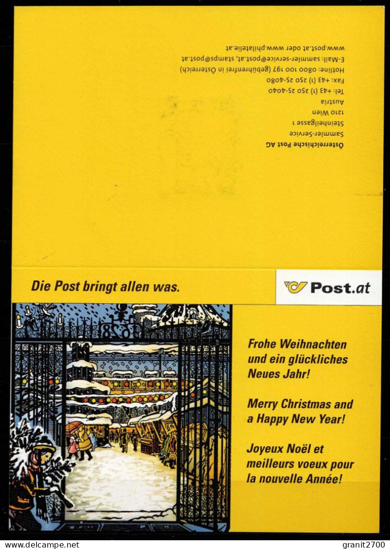 Glückwunschkarte Der öst. Post 24.12.2004 - Autres & Non Classés