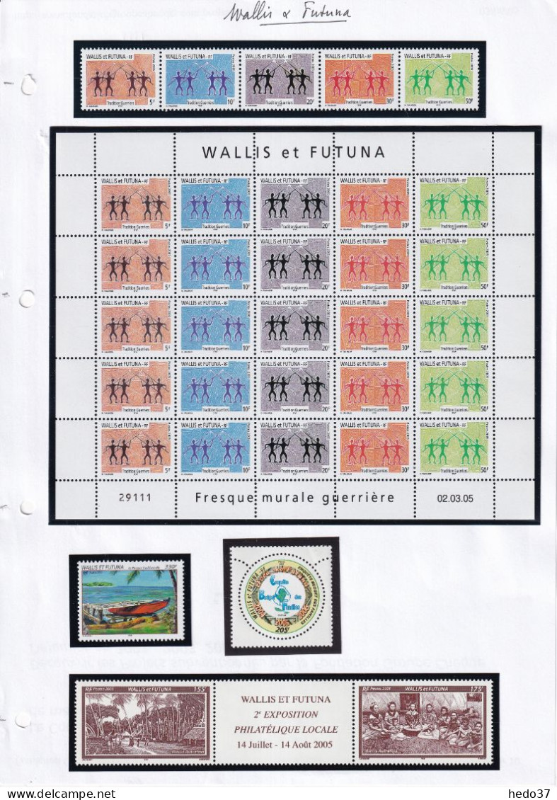Wallis et Futuna  - Collection 2000/2010 - Faciale 360 € - Neufs ** sans charnière - TB