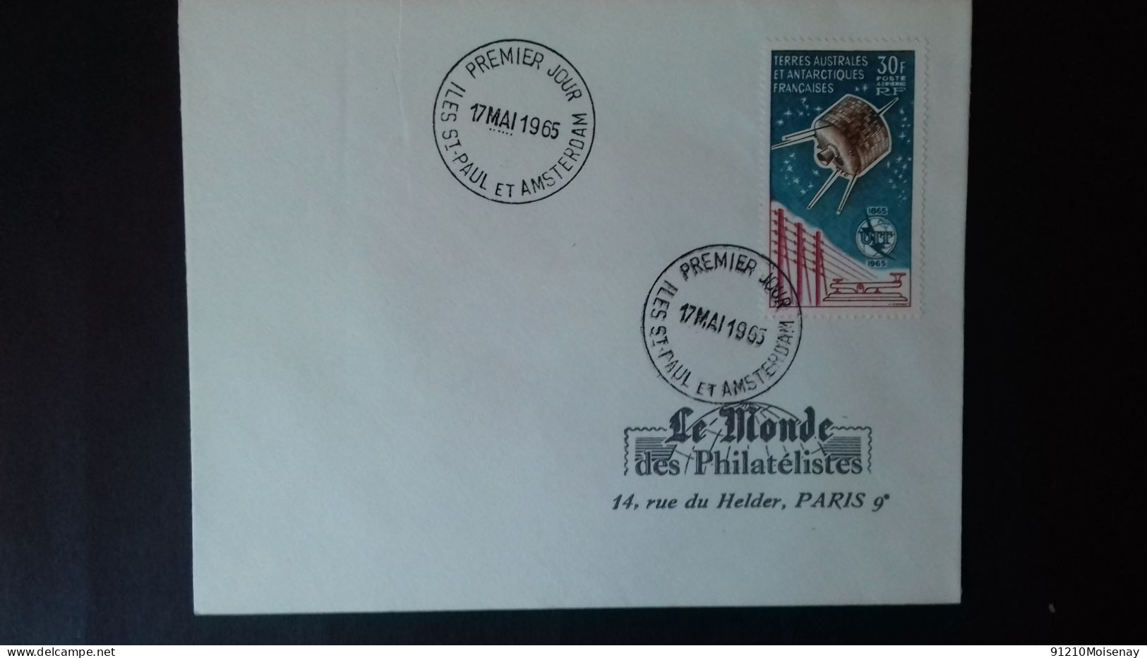 TERRES  AUSTRALES ET ANTARTIQUES  (TAAF)     FDC  1er Jour  ( LOT De 5  Lettres) - Storia Postale