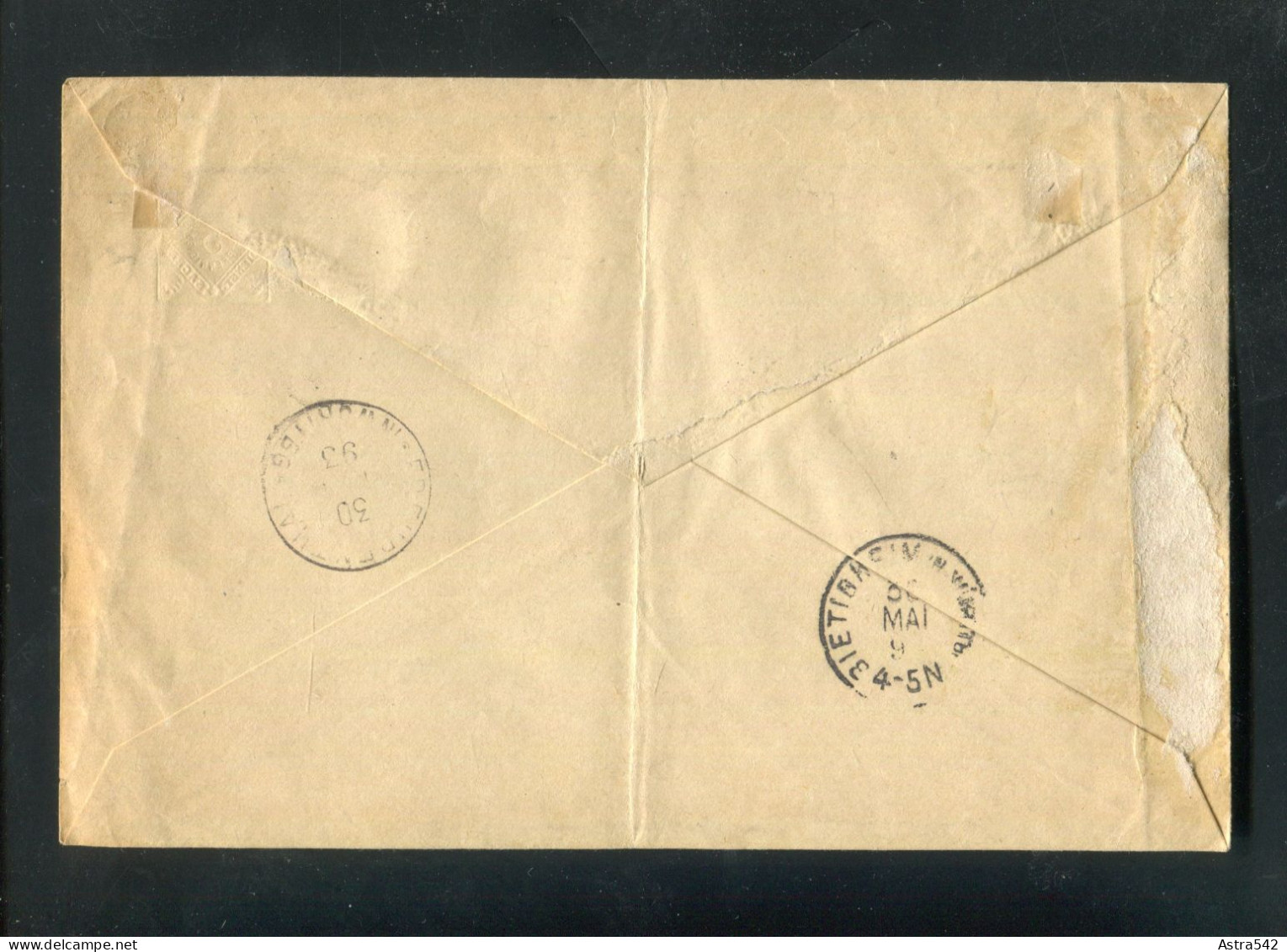 "WUERTTEMBERG" 1895, Ganzsachenumschlag Mit Stempel BOENNIGHEIM" (A2183) - Postal  Stationery