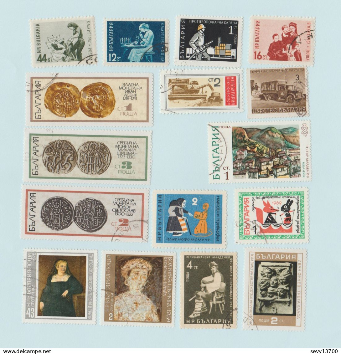 Bulgarie - Lot De 117 Timbres - Verzamelingen & Reeksen