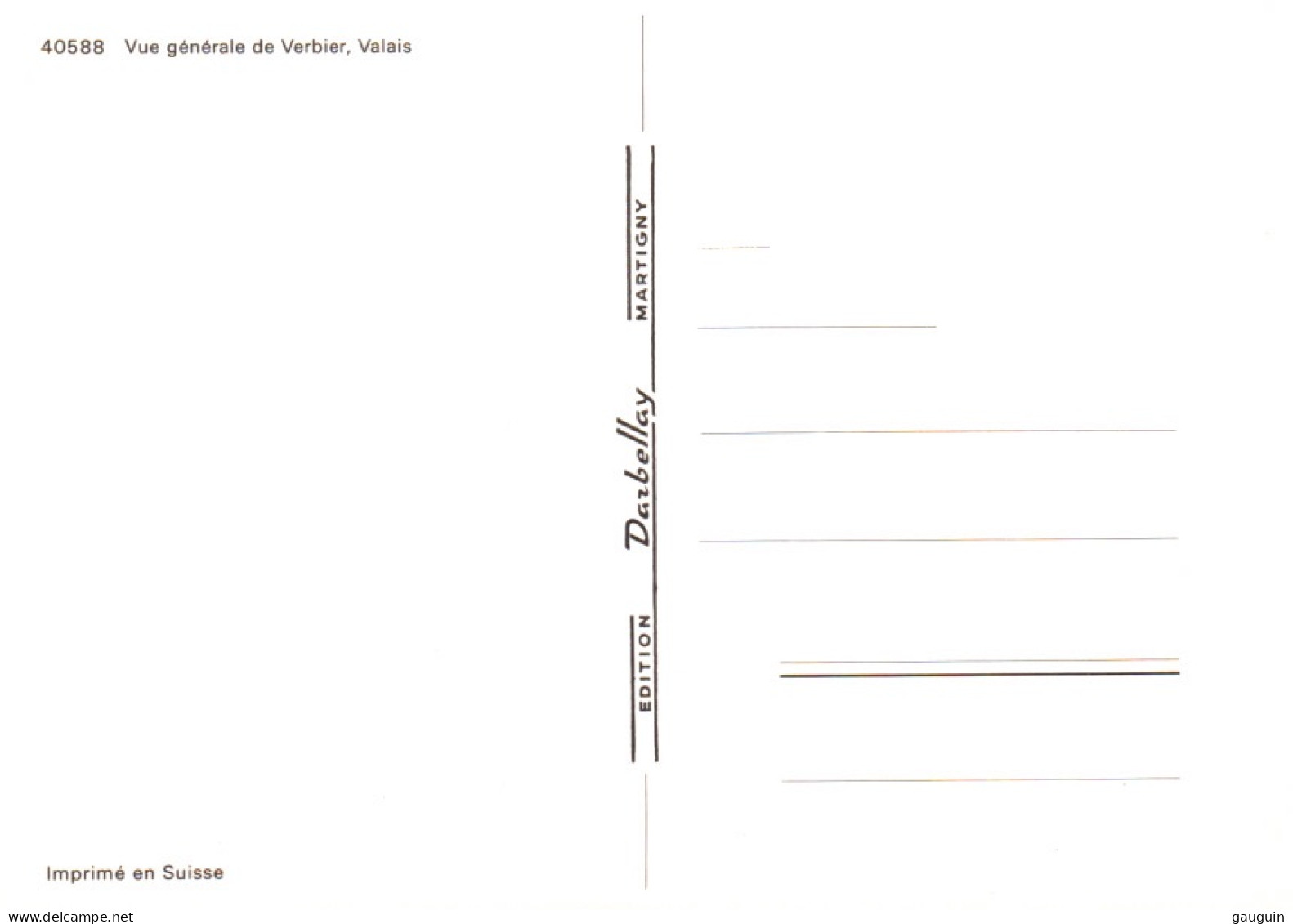 CPM - VERBIER - Panorama LOT 3 CP / Edition Darbellay - Verbier