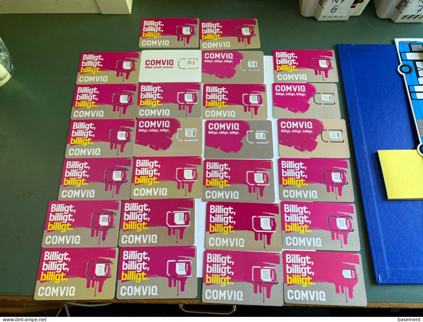 - 9 - Sweden GSM Comviq 26 Different Variants - Schweden