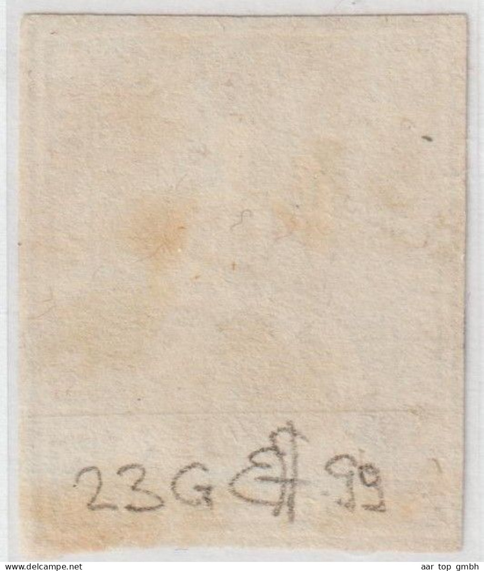 CH Strubel 10 Rp. Blau SBK#23G; 23B4 Gestempelt Thun Weissrandig - Used Stamps