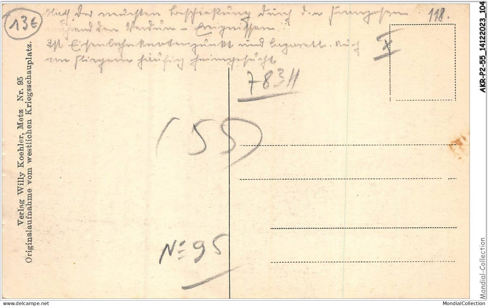 AKRP2-0158-55 - VIGNEULLES - Nach Der Beschiessung - Vigneulles Les Hattonchatel