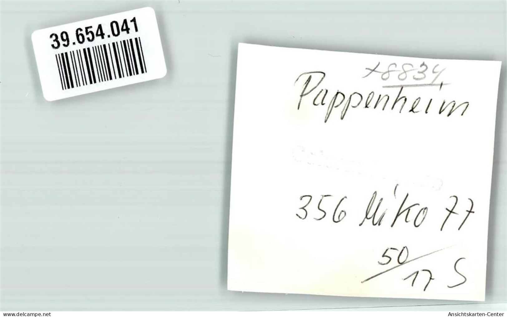 39654041 - Pappenheim , Mittelfr - Pappenheim