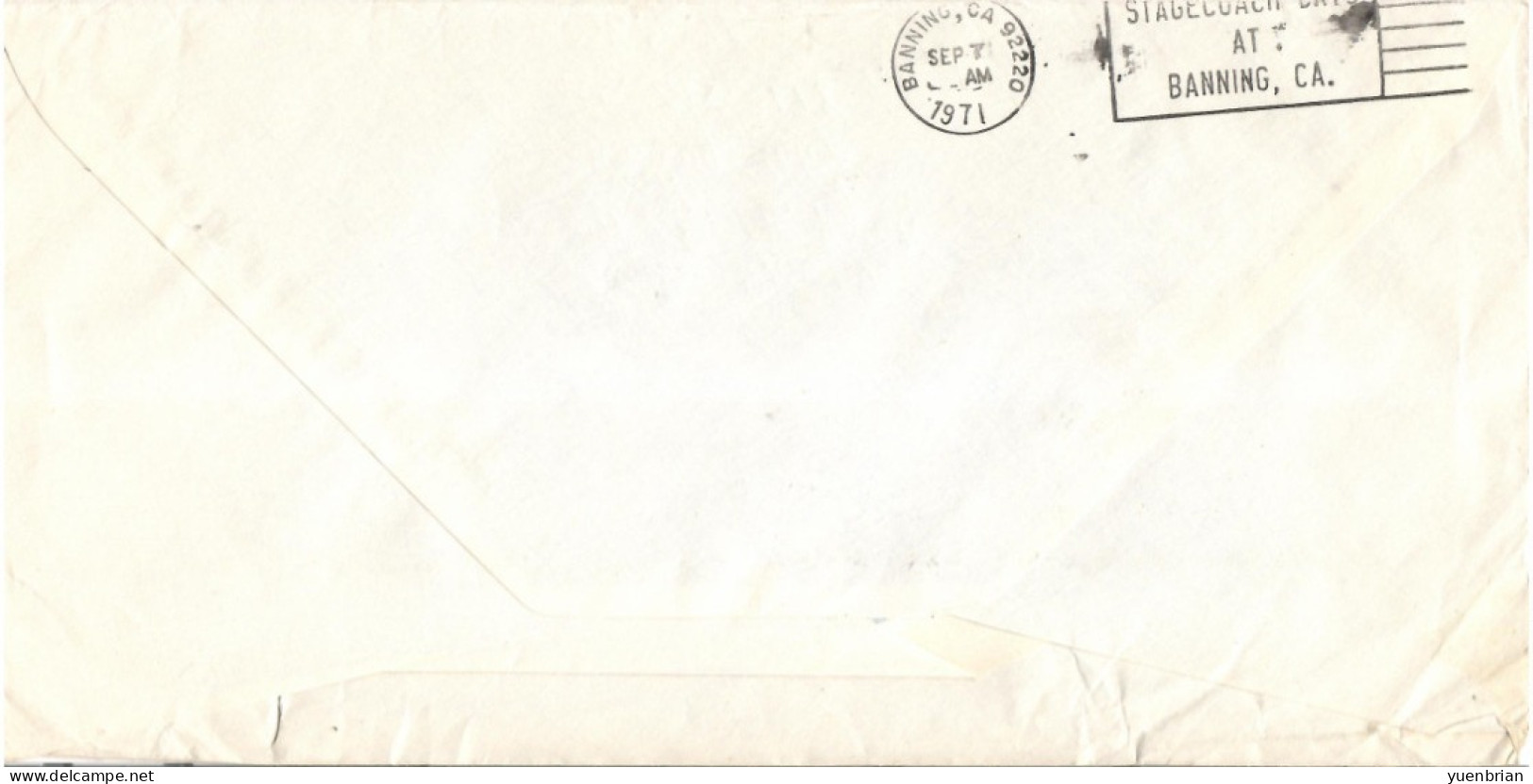 Burundi 1971, Chimpanzees, Circulated Cover To USA - Chimpansees