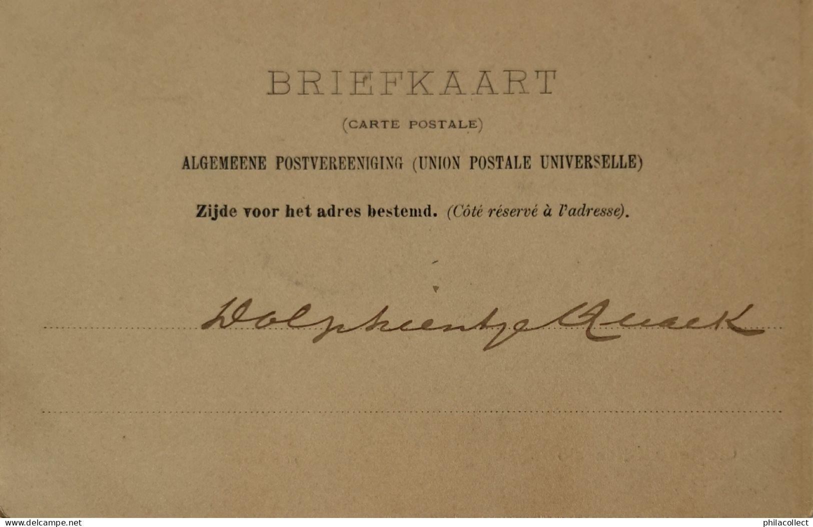 Hengelo (Ov.) Groeten Uit - Hotel Langeler Ca 1900 Topkaart - Hengelo (Ov)