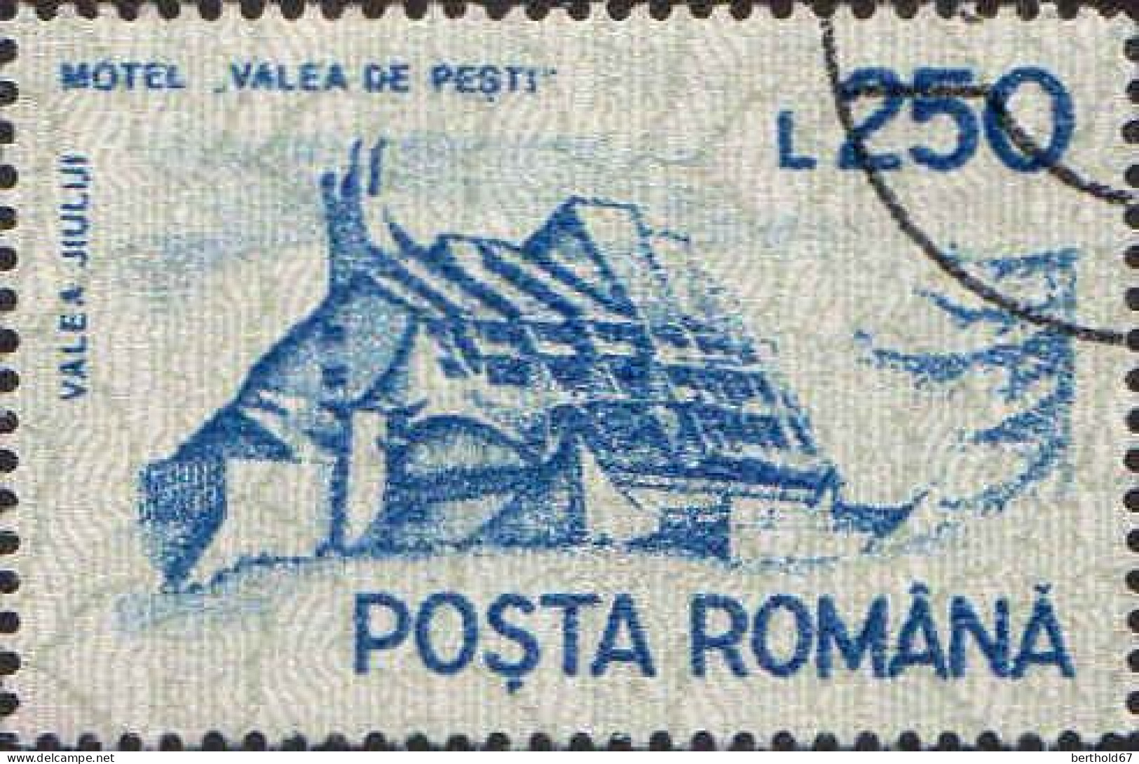 Roumanie Poste Obl Yv:3976A/3976F Hôtels & Auberges Serie 4 (Beau Cachet Rond) - Used Stamps