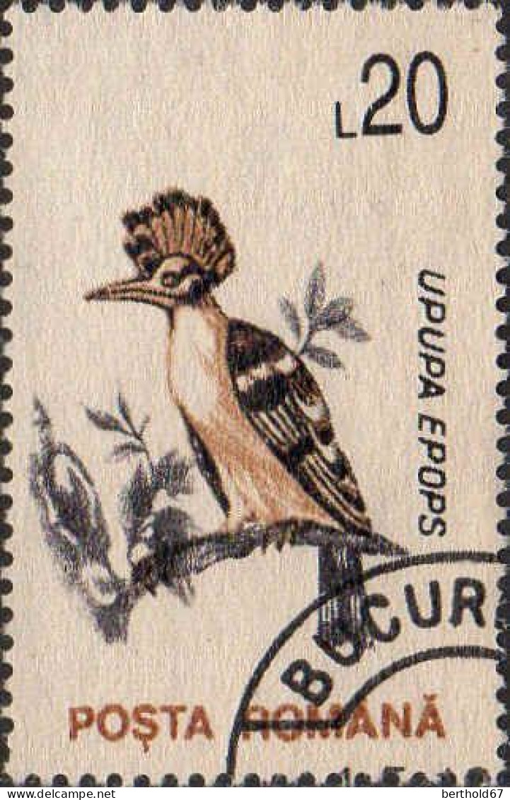 Roumanie Poste Obl Yv:4065/4074 Oiseaux (TB Cachet Rond) - Used Stamps