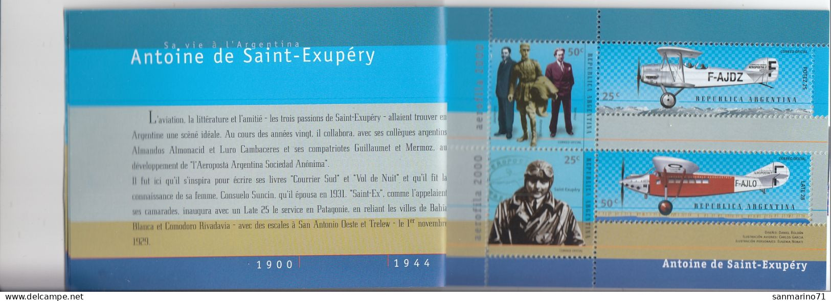 ARGENTINA 2582-2587,unused Carnet - Postzegelboekjes
