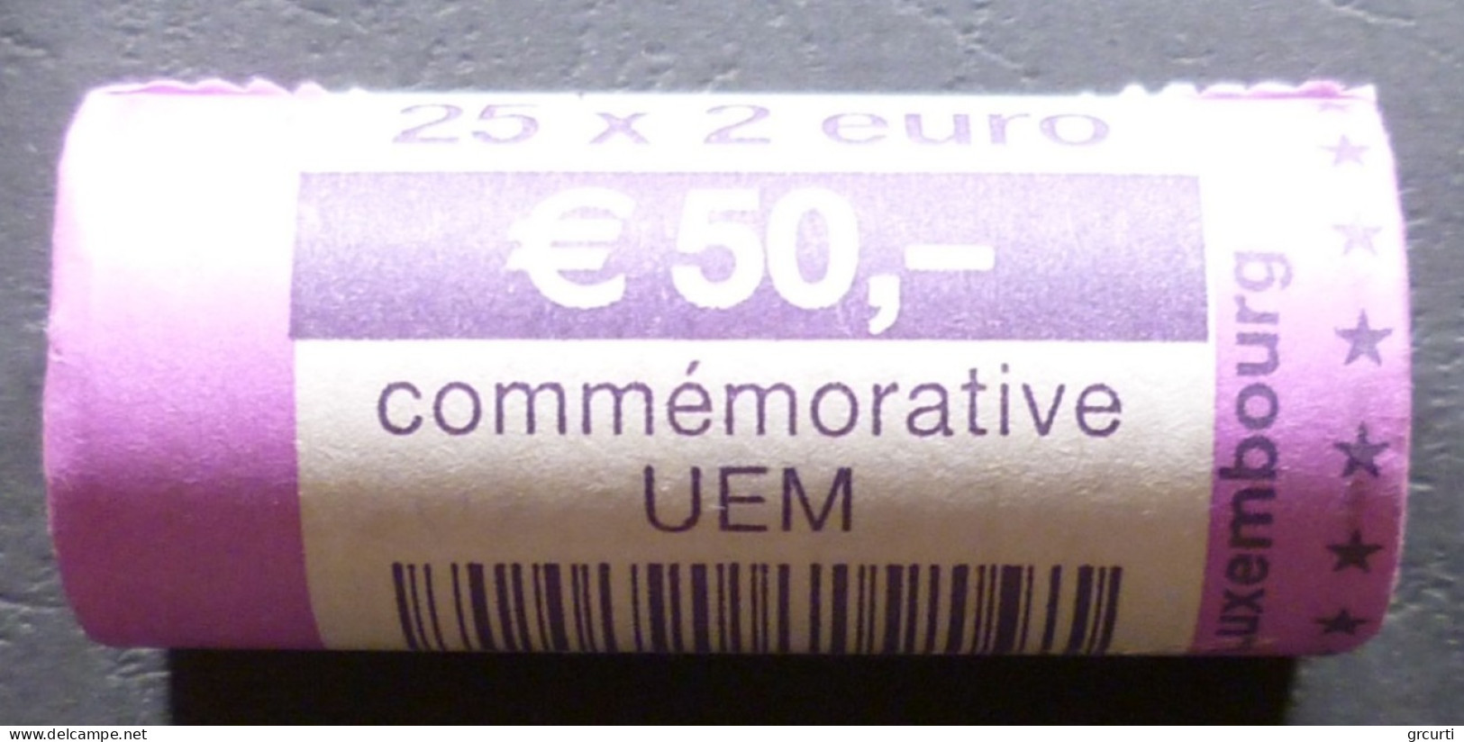 Lussemburgo - 2 Euro 2009 - 10° Unione Economica E Monetaria (UEM) - KM# 107 - Rotolino 25 Monete - Rotolini