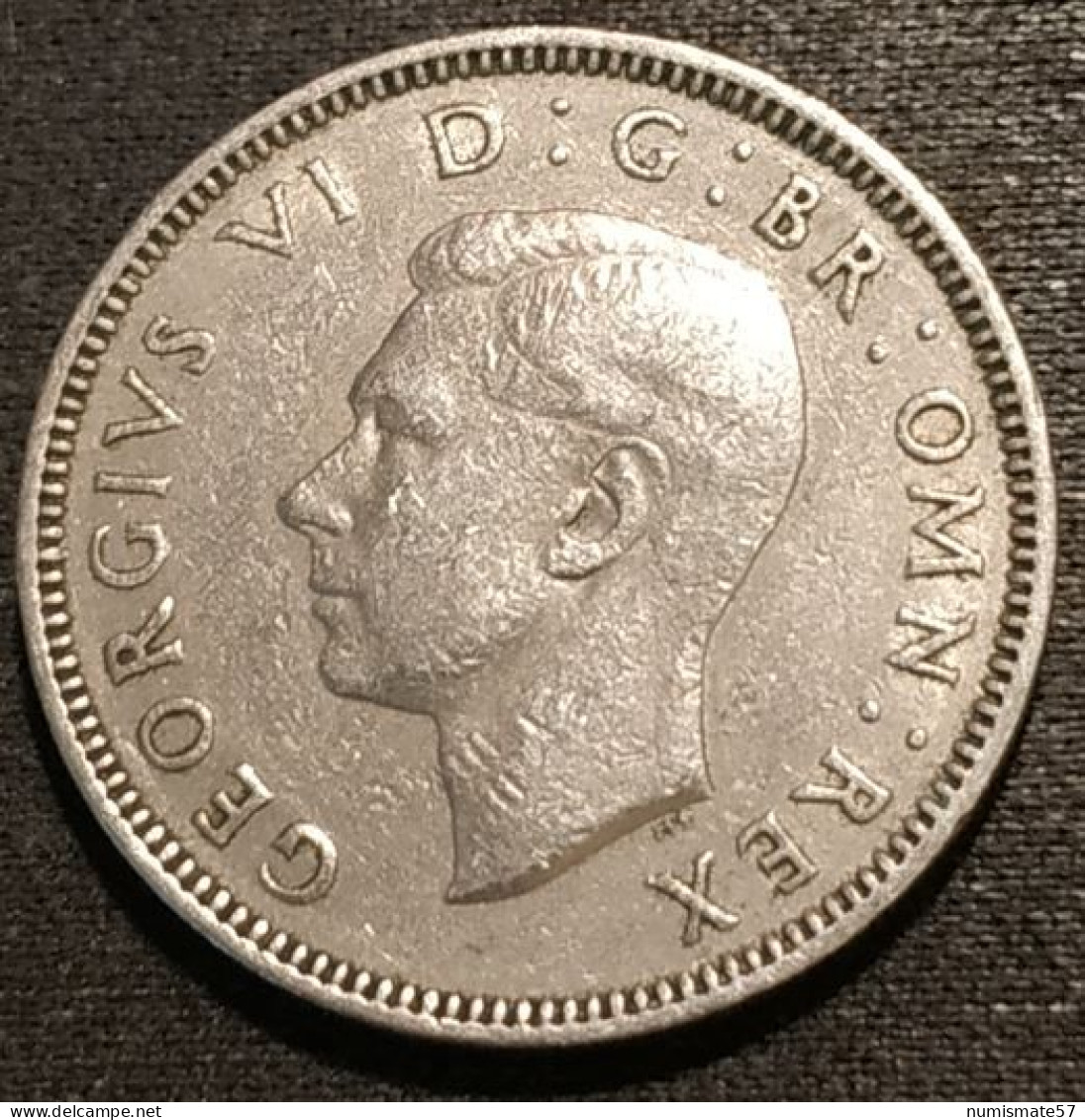 GRANDE BRETAGNE - 1 SHILLING 1950 - George VI - Cimier De L'Écosse - Sans "IND:IMP" - KM 877 - I. 1 Shilling