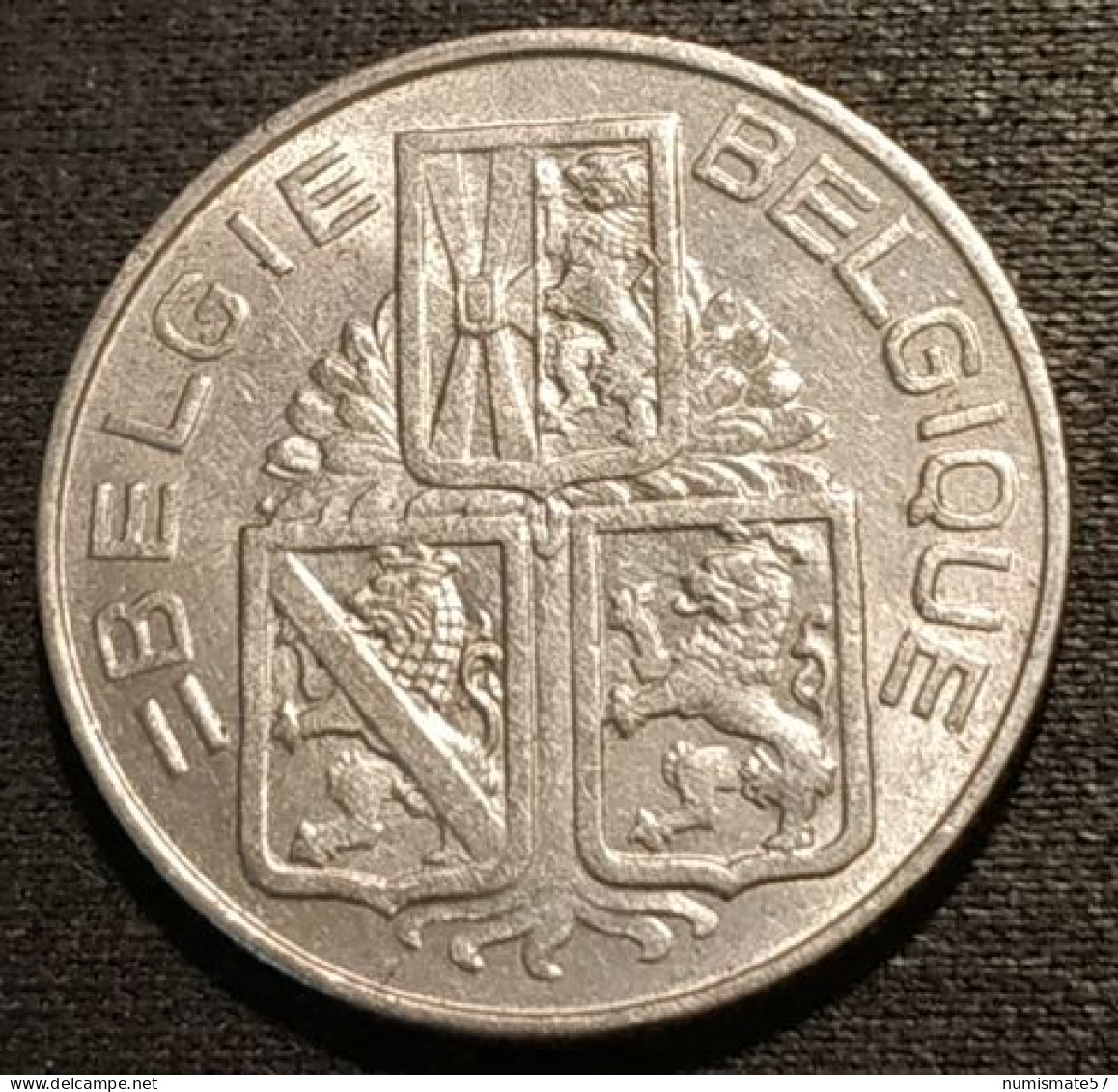 BELGIQUE - BELGIUM - 1 FRANC 1940 - Léopold III - ( Belgie - Belgique ) - KM 120 - 1 Franc