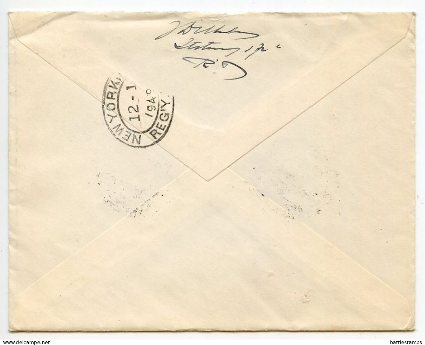Netherlands 1949 Registered Cover; Rotterdam To The Glen, New York; Semi-Postals, Scott B203-B207 Child Welfare - Covers & Documents