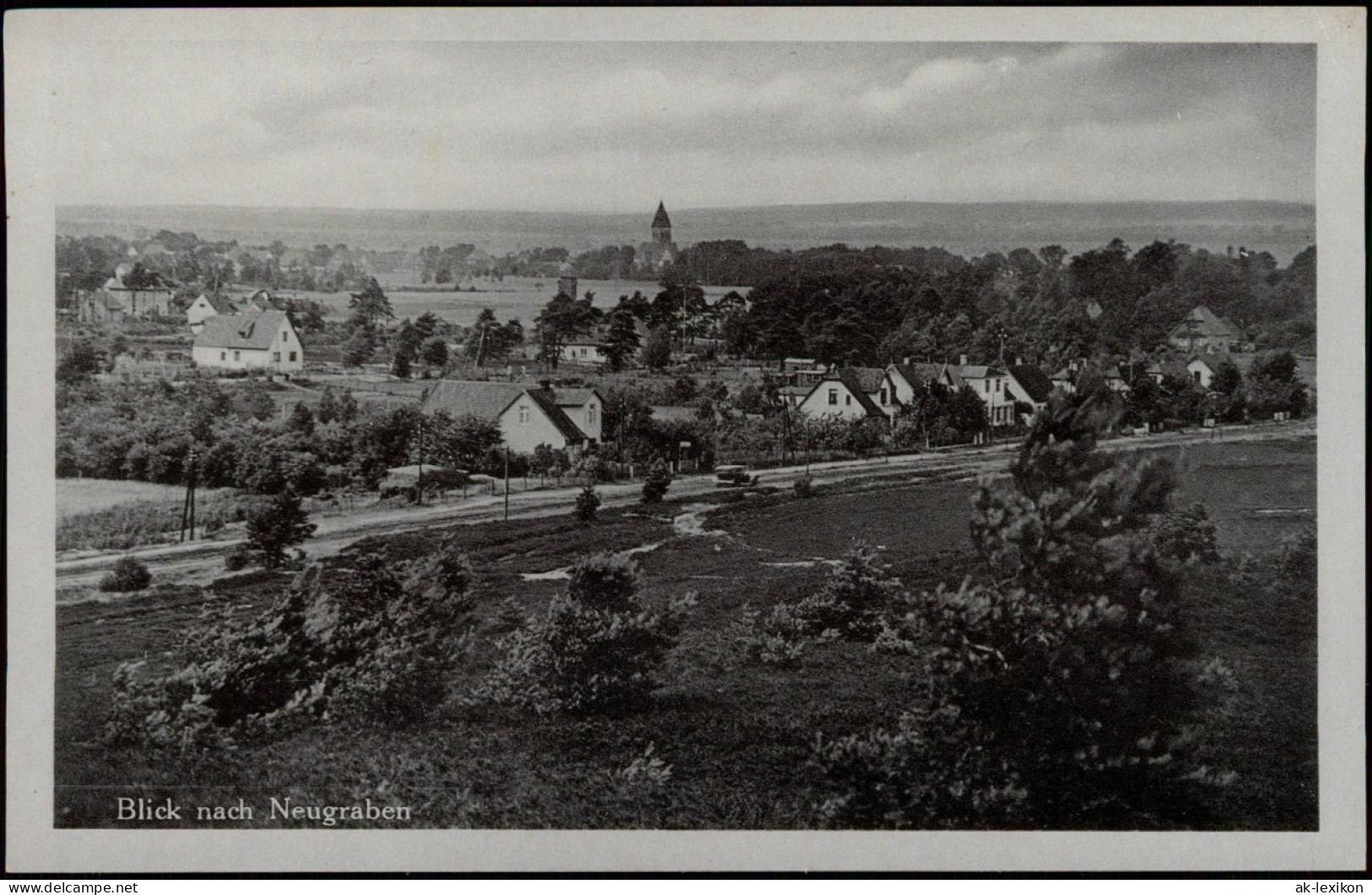 Neugraben Fischbek-Hamburg Panorama-Ansicht Blick Nach Neugraben 1930 - Harburg