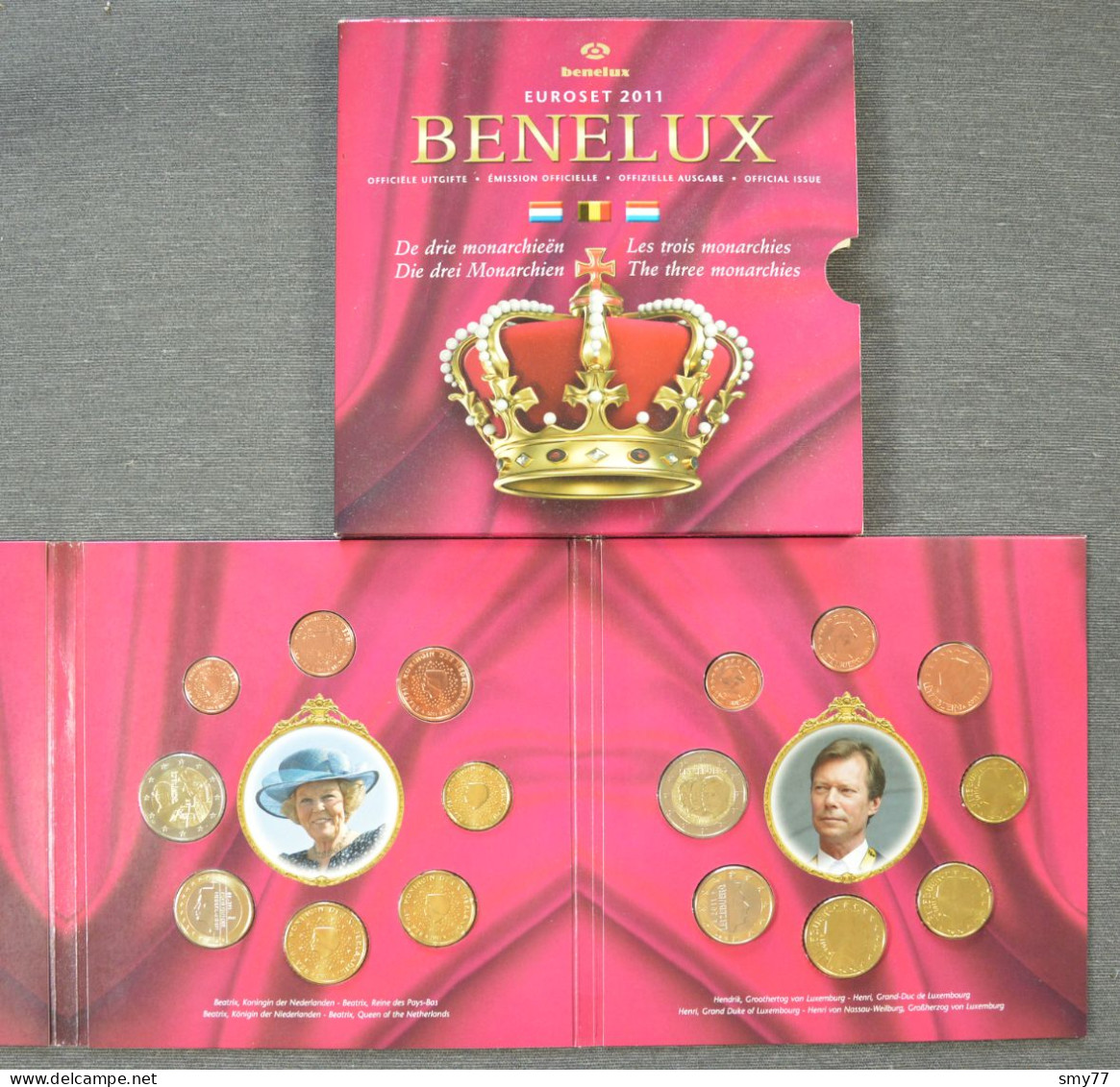 BENELUX Euroset 2012 • Official Euro Set • 24 Coins + 1 Token • Belgique Nederland Luxembourg • [24-907] - Belgien