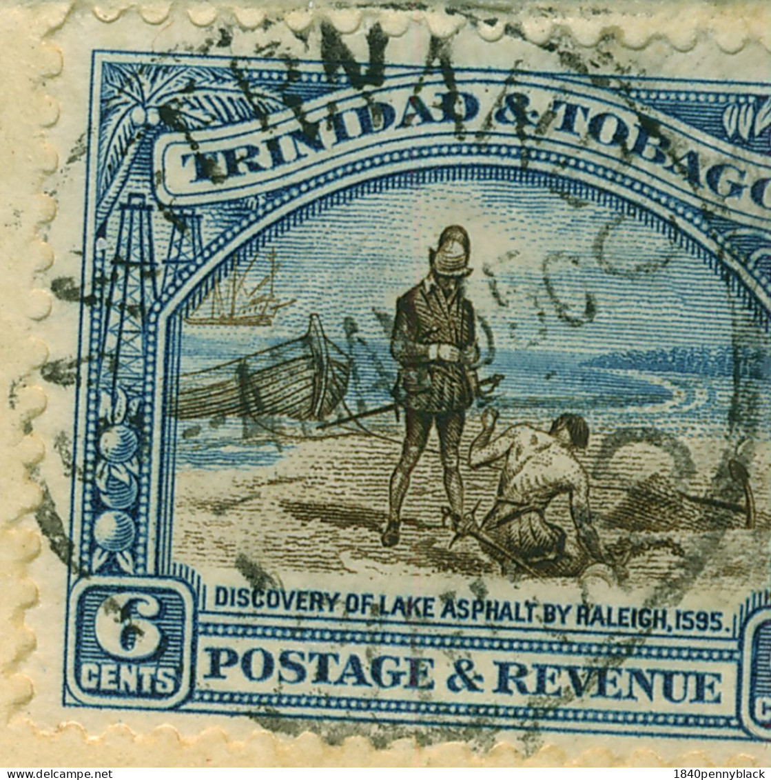 TRINIDAD & TOBAGO 1935 Barclays Cover From San Fernando To Czechoslovakia With SG 233 - Trinidad & Tobago (...-1961)