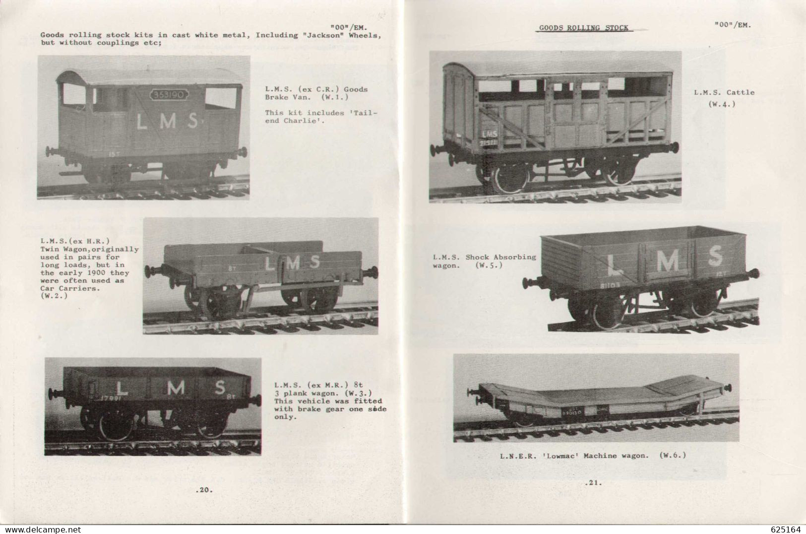 Catalogue Ks Keyser 1960s Kits In '1', '0', '00', N.G, 'YY-3', '0000' (N) - English