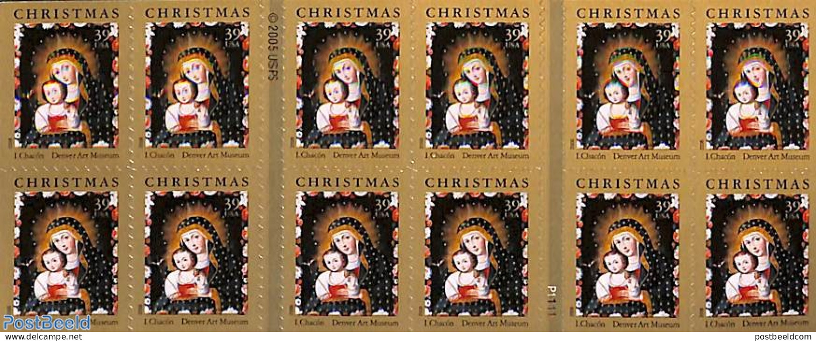 United States Of America 2006 Christmas, Double Sided Booklet, Mint NH, Religion - Christmas - Stamp Booklets - Nuovi