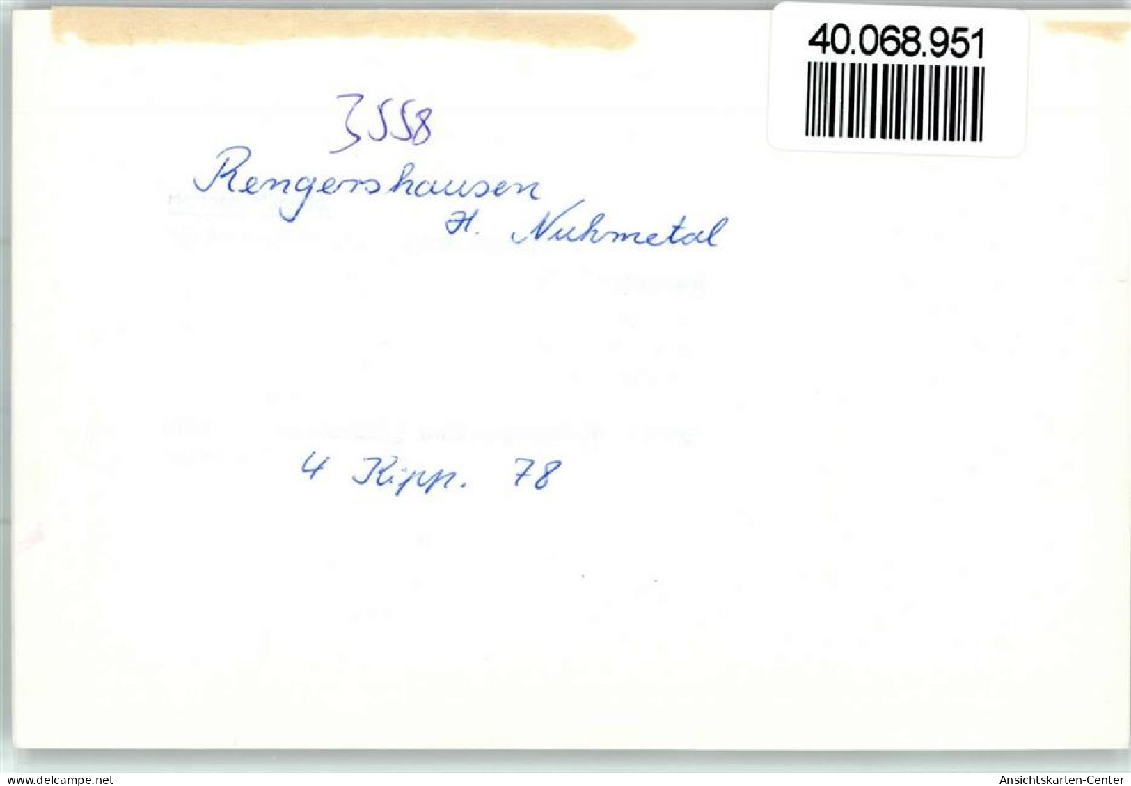 40068951 - Rengershausen , Kr Frankenberg, Eder - Frankenberg (Eder)