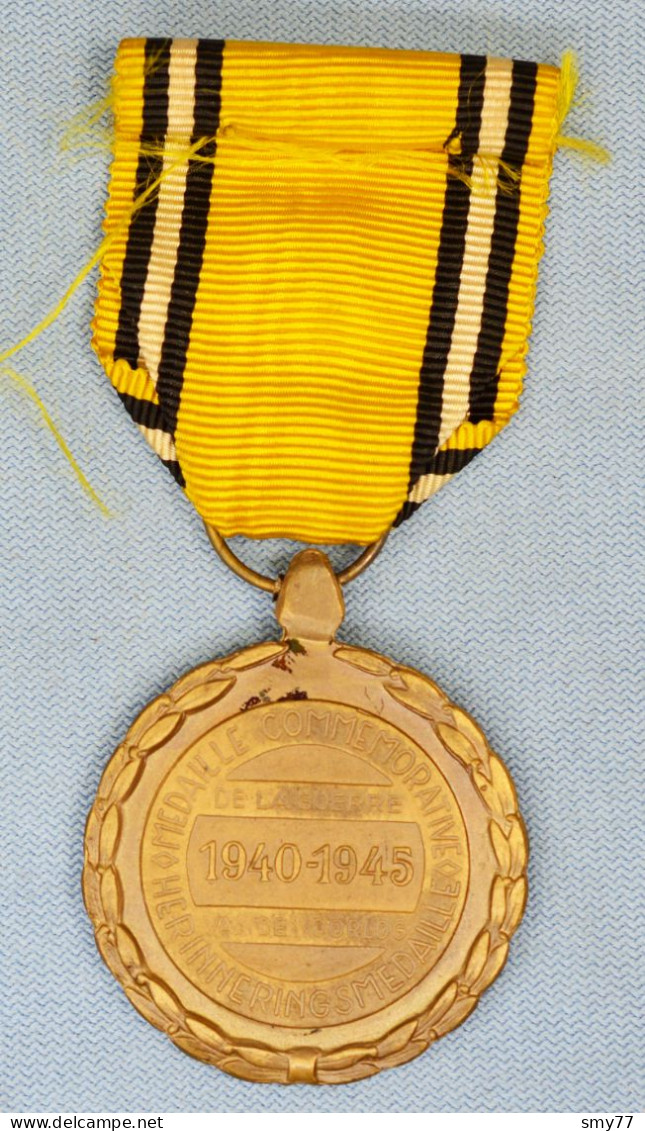 Belgique • Degreef • Médaille Commémorative De La Guerre 1940 - 1944 • Herinneringsmedaille Van De Oorlog • [24-918] - Sonstige & Ohne Zuordnung