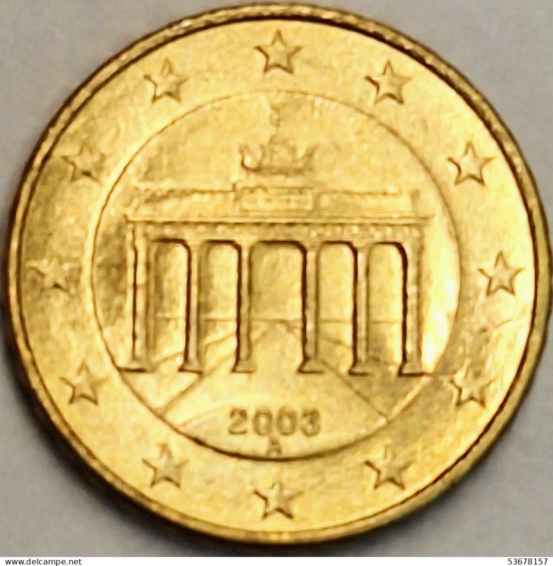 Germany Federal Republic - 10 Euro Cent 2003 A, KM# 210 (#4904) - Germania