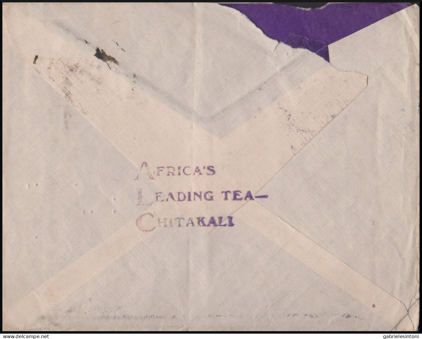 PV 4 - 8/3/1934 - First Flight Nyasaland Southern Rhodesia. Letter "Leopard" Sent From Nyasaland To Scotland. - Nyasaland (1907-1953)