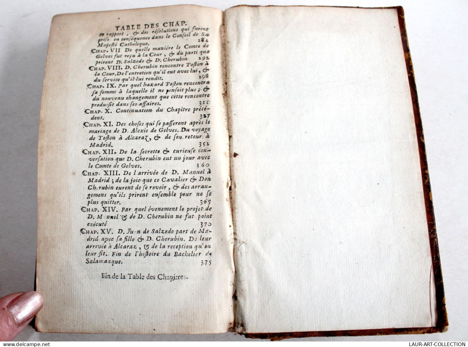 BACHELIER DE SALAMANQUE OU MEMOIRES DE CHERUBIN DE LA RONDA, LESAGE 1741 T1+T2/2 / LIVRE ANCIEN XVIIIe SIECLE (2204.234) - 1701-1800