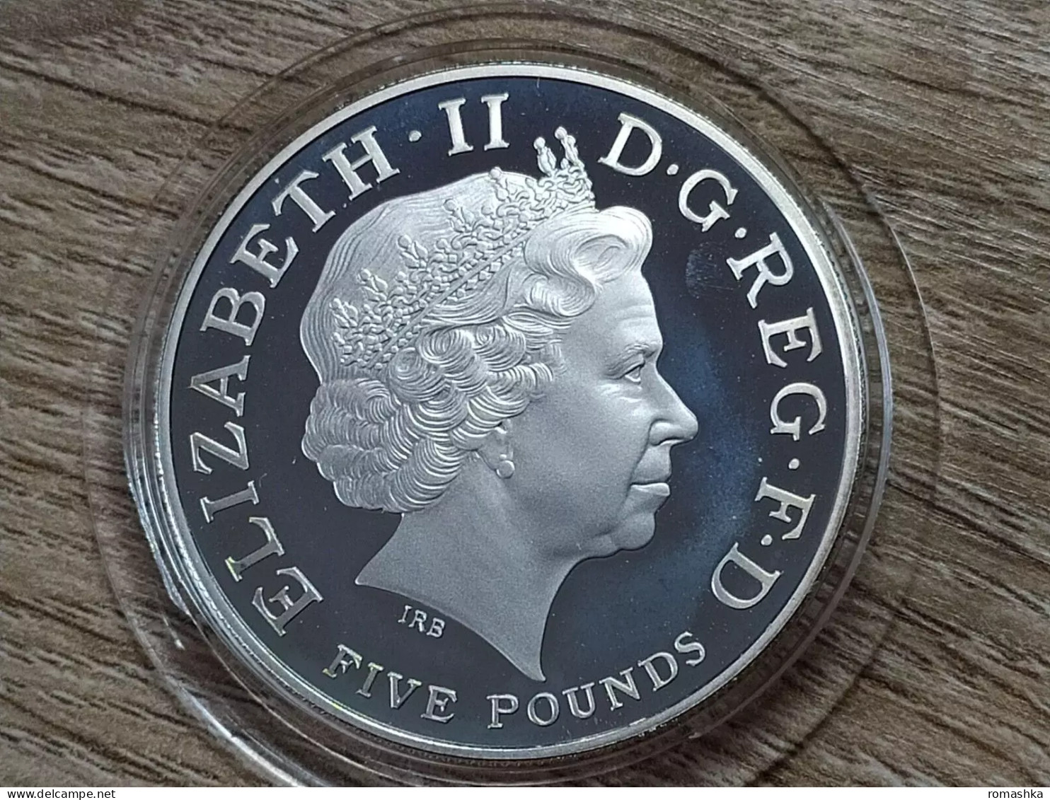 UK Great Britain 5 Pounds 2009 Proof Silver - 5 Pounds