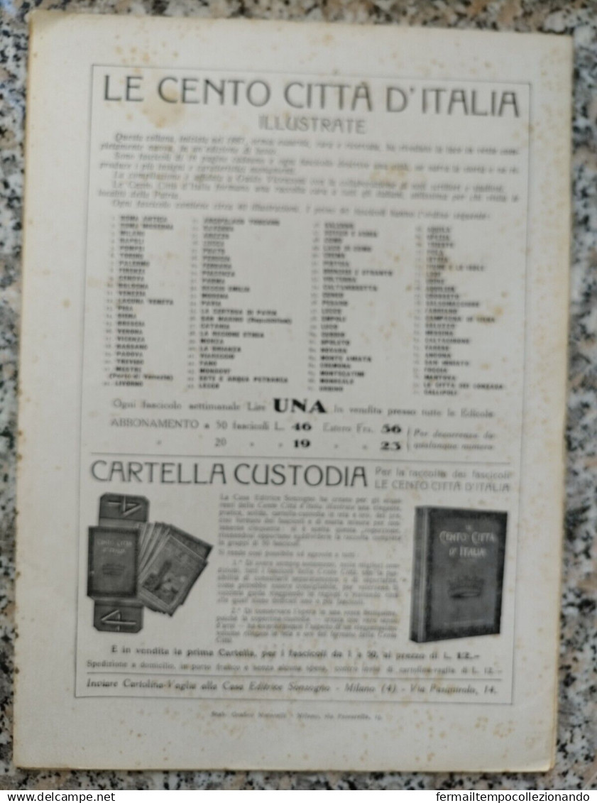 Bi Le Cento Citta' D'italia Illustrate Varese La Perla Delle Prealpi - Riviste & Cataloghi