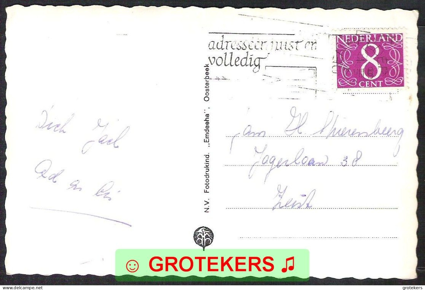 DEN HELDER Donkere Duinen 1965 - Den Helder