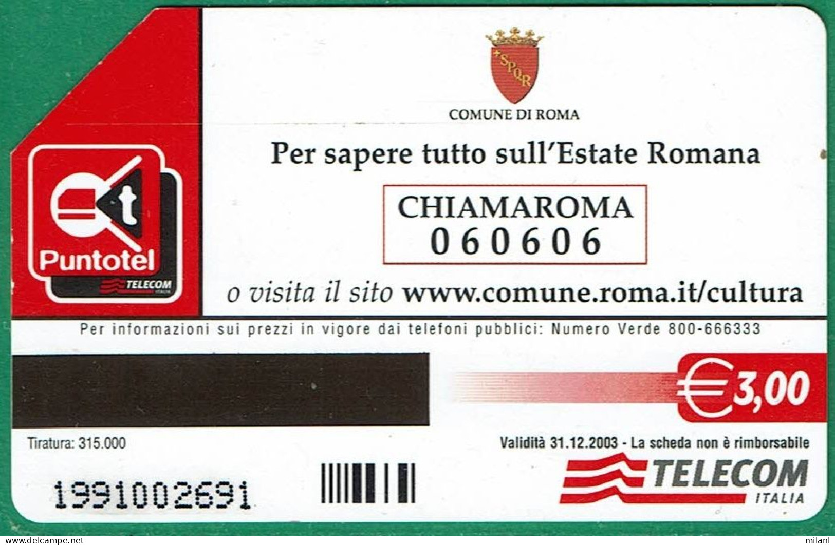 Estate Romana - Publiques Figurées Ordinaires