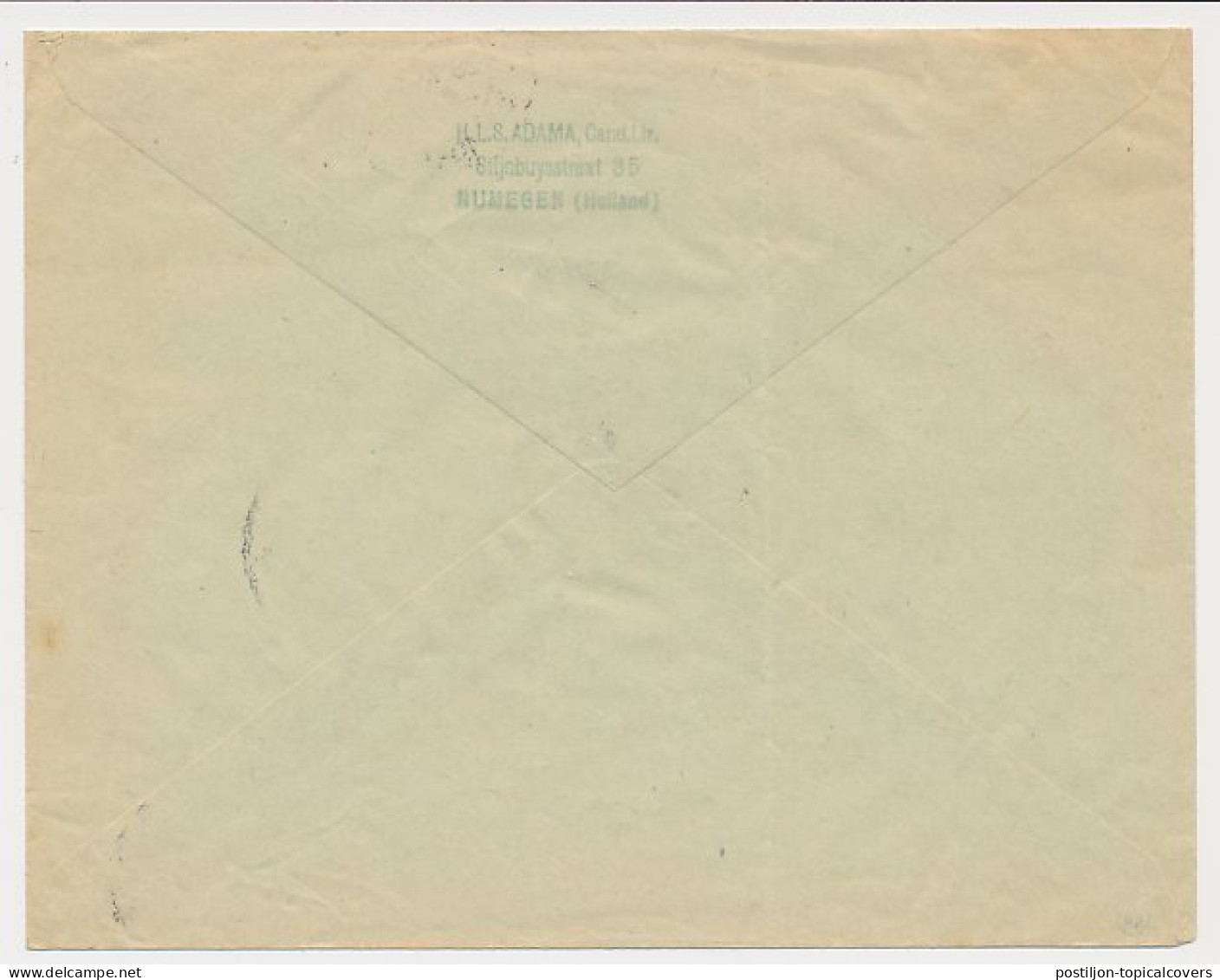 Bestellen Op Zondag - Nijmegen - Groningen 1937 - Covers & Documents