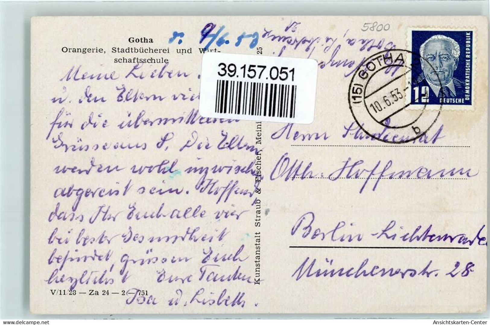 39157051 - Gotha , Thuer - Gotha