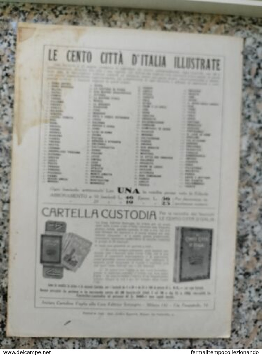 Bi Le Cento Citta' D'italia Illustrate Vallombrosa La Bell'oasi Nel Centro Itali - Tijdschriften & Catalogi