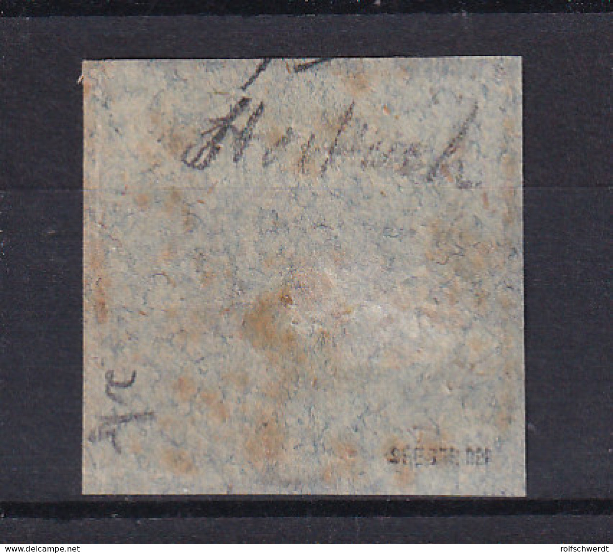 Ziffer 3 Kr. Auf Briefstück Mit Nummernstempel 139 (= Stockach), Gepr. Seeger BPP - Other & Unclassified
