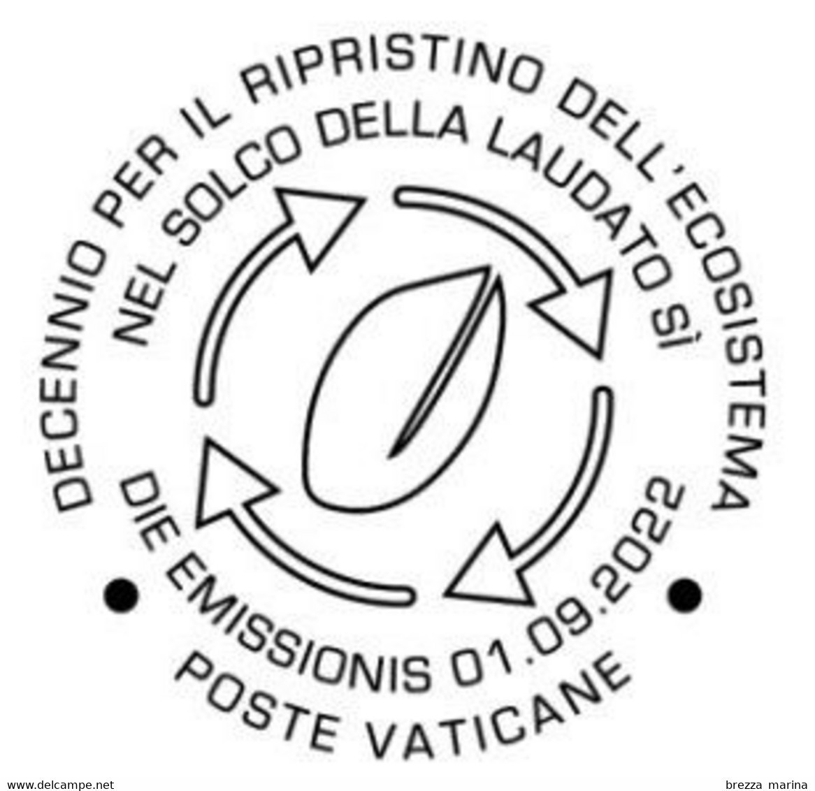 Nuovo - MNH - VATICANO - 2022 - Decennio Per Il Ripristino Dell’Ecosistema - Anno I – 7.00 - Nuovi