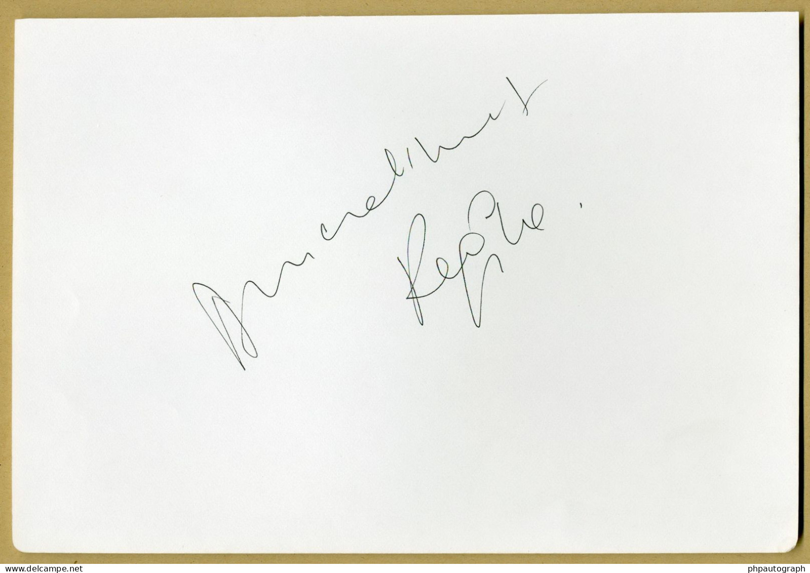 Régine (1929-2022) - Page De Livre D'or Signée En Personne + Photo - Paris 1987 - Sänger Und Musiker